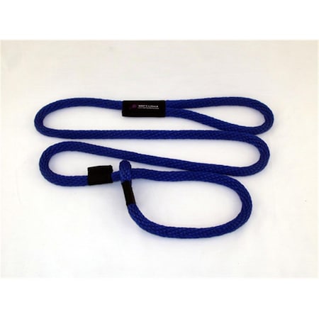 Soft Lines Dog Slip Leash 0.62 In. Diameter By 6 Ft. - Royal Blue SO456392